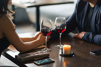 レストランに持ち込んで飲む