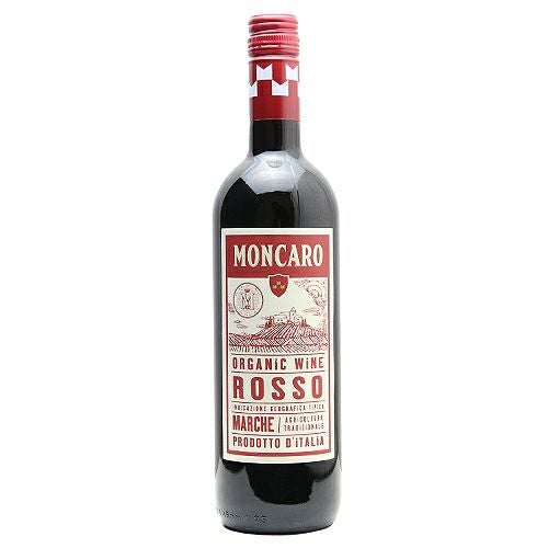 水のごとく飲む食中酒として モンカロ マルケ ロッソ オーガニック