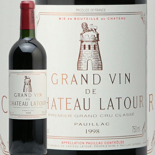 パーカーポイント90点！】 シャトー ラトゥール 1998