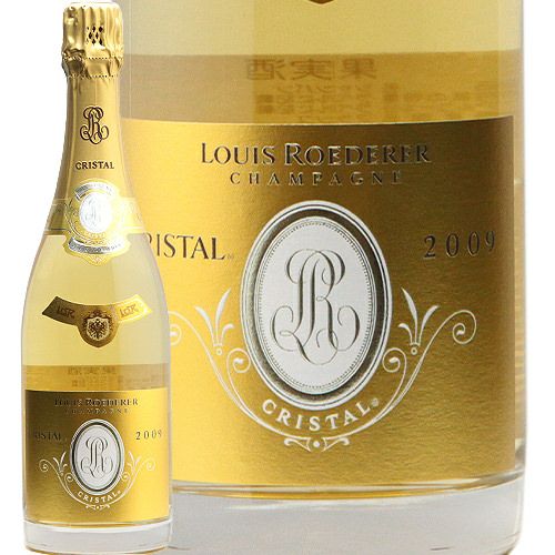 パーカーポイント95点 クリスタル 2009 ルイ ロデレール