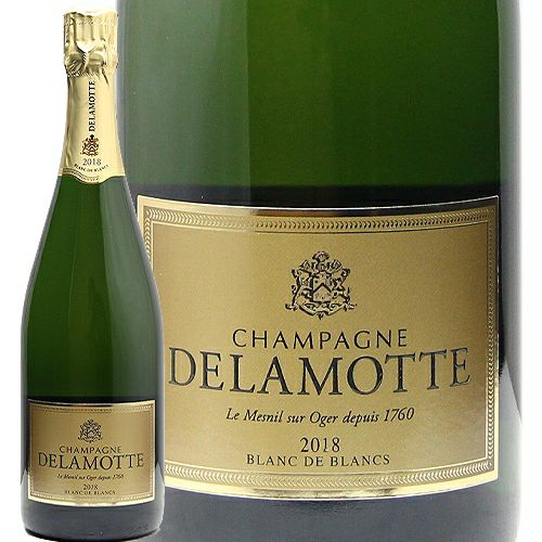 パーカーポイント93点！ ドゥラモット ブリュット ブラン ド ブラン 2018