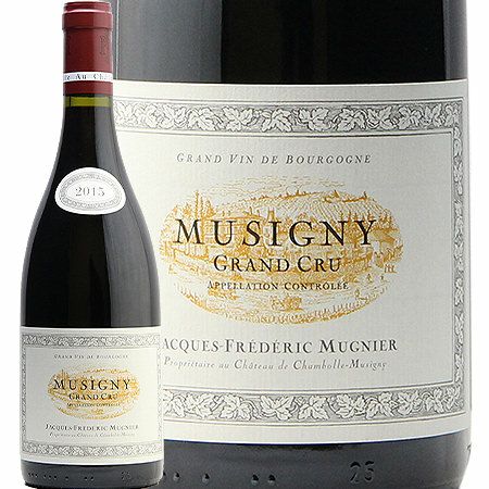 パーカーポイント100点 ミュジニー グラン クリュ 2015 ジャック