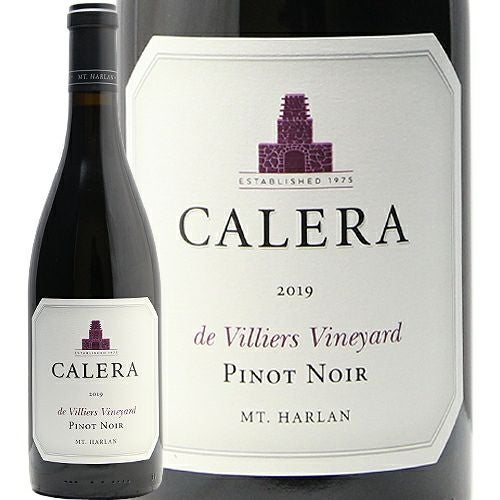 【未開栓】カレラ ド・ヴィリエ ピノノワール 2013（液面良好・ジャンク扱い） カリフォルニアでピノの名手といえば・・・ カレラ マウント ハーラン