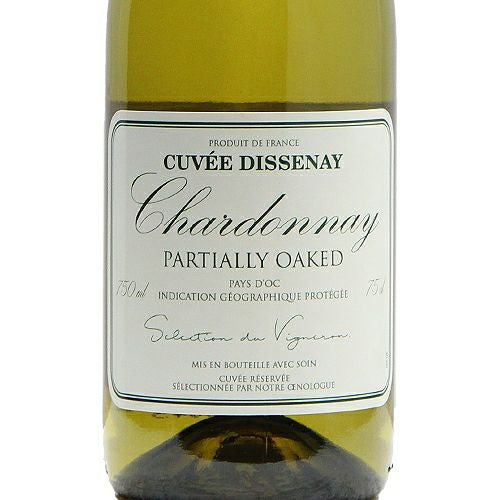 シャブリのような南フランス シャルドネ キュヴェ ディスネ 30％オーク
