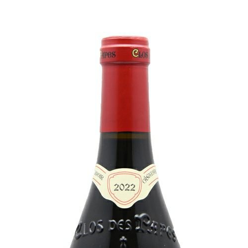 パーカーポイント97点 シャトーヌフ デュ パプ ルージュ 2022 クロ デ パプ