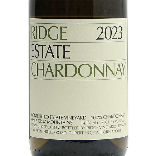 パーカーポイント94点 リッジ シャルドネ エステート 2023