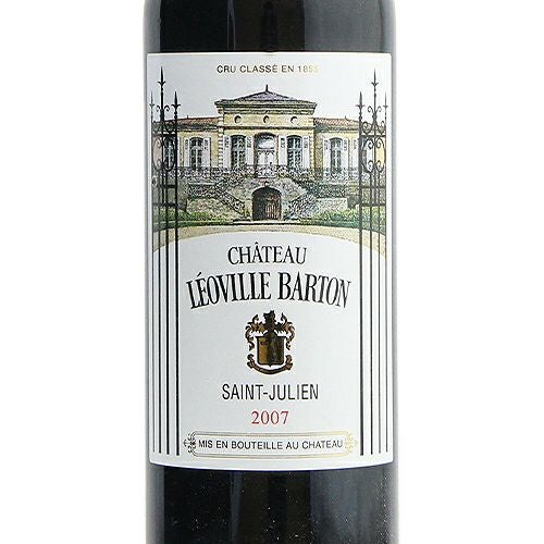 パーカーポイント92点 シャトー レオヴィル バルトン 2007