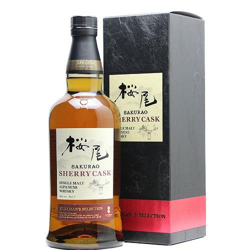桜尾 ウイスキー　シェリーカスク 700ml 50% SAKURAO シングルモルト 桜尾 シェリーカスク 700ml 50% 桜尾蒸溜所 正規品