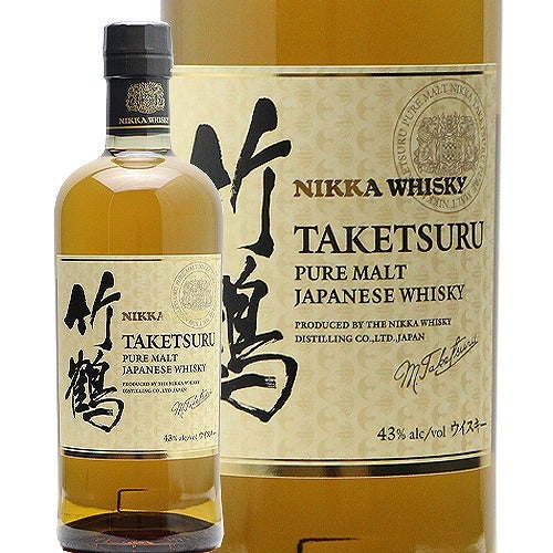 竹鶴ピュアモルト 700ml 43% ニッカ ウヰスキー 正規品 ジャパニーズ