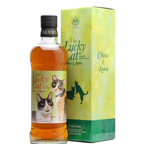 ザ・ラッキーキャット チョコ&ルナ 700ml 50.0% 本坊酒造